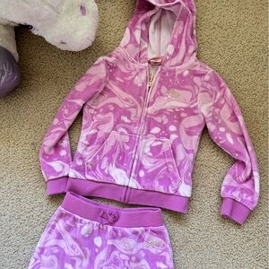 Juicy Couture Pink Swirl Kids Matching Set